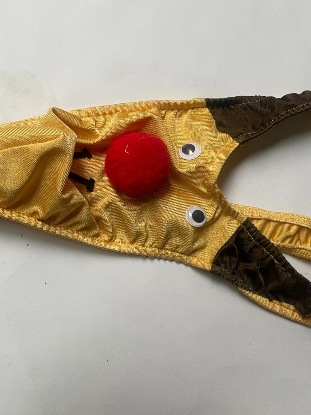 Rudolph Reindeer Novelty Thong  Christmas Costume